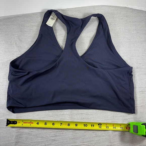 OFFLINE by Aerie Real Me Recharge Minimal Support Navy Blue‎ Sports Bra XXL - Picture 3 of 7